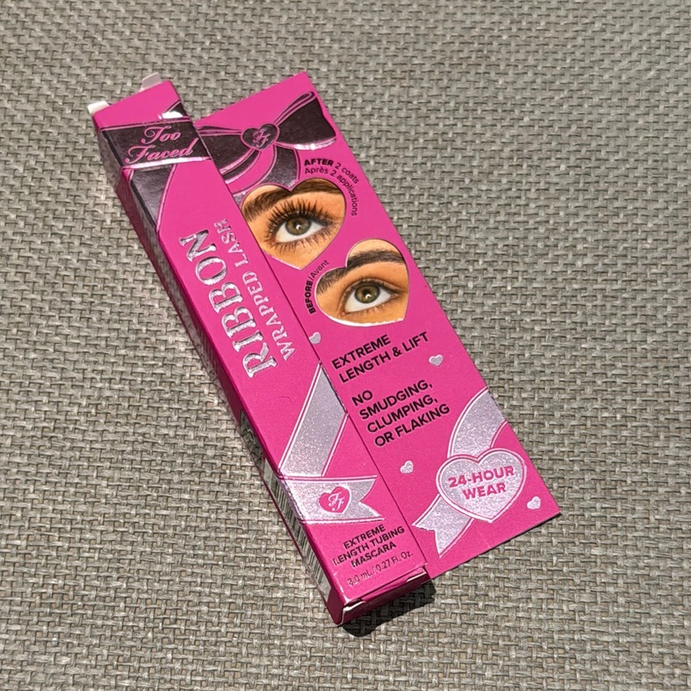 Too Faced Ribbon Wrapped Lash Mascara extreme length and lift brand new
